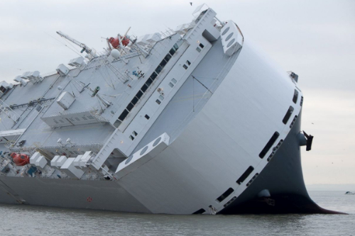 Freight insurance cargo ship grounded